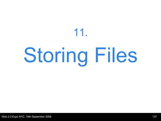 11. Storing Files 