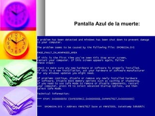 Pantalla Azul de la muerte: 