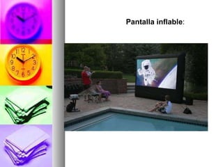 Pantalla inflable :  