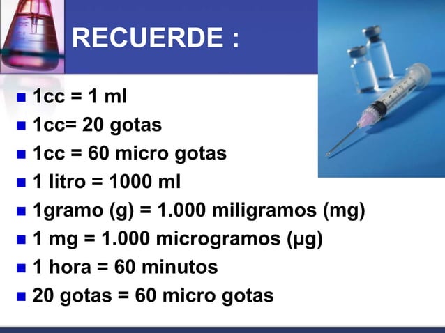 calculo de dosis | PPT
