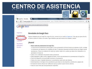 CENTRO DE ASISTENCIA
 