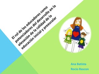 Ana Batista
Rocio Rascon

 