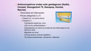 Exposición anticonceptivos | PDF