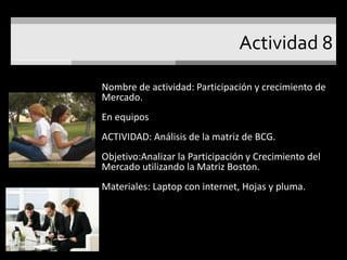 5. ¿Qué es la organización?Asignación de responsabilidades y la autoridad necesaria para el cumplimiento de las tareas. 6. La falta de habilidad de identificar productos requeridos por el mercado debido a su enfoque a costos es parte de los riesgos de la estrategia de…Costo