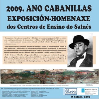 Exposición Cabanillas centros do Salnés
