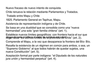 e. Pérdida de espacio para manifestaciones culturales y de identidad Mapuche. 