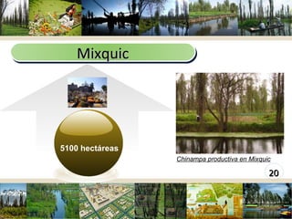 5100 hectáreas Mixquic Chinampa productiva en Mixquic 