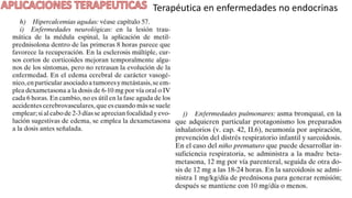 Terapéutica en enfermedades no endocrinas
 