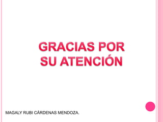 MAGALY RUBI CÁRDENAS MENDOZA. 
 