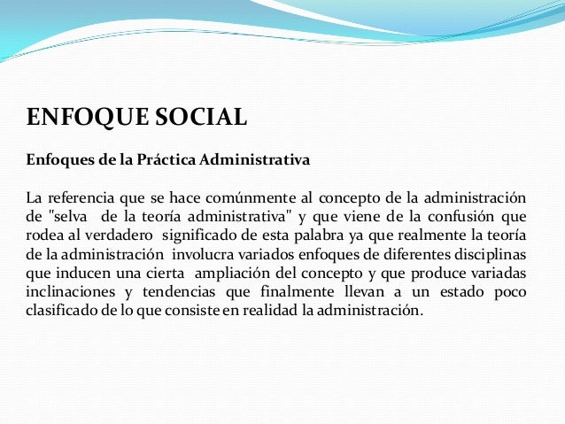 Enfoques del Desarrollo Social