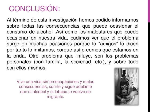 La codificación del alcoholismo público los medios