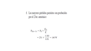 armónicos en los transformadores