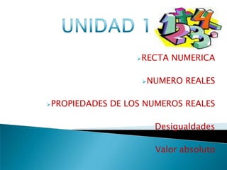 UNIDAD 1 ,[object Object]