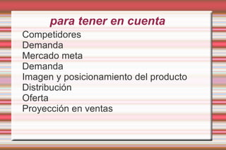 es uno de los asuntos mas importantes al construir un plan de negocios  