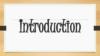 Introduction 
 