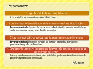 Hay que considerar: Volkswagen 