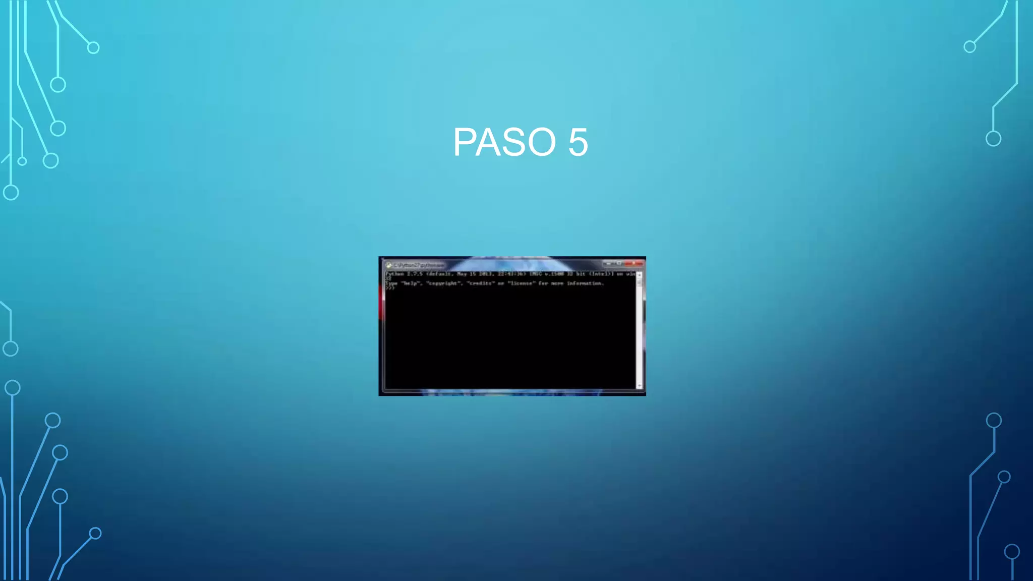 PASO 5
 