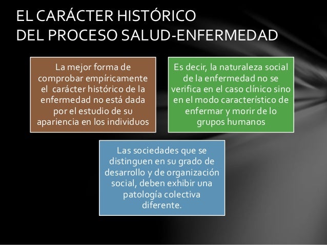 La Salud-Enfermedad como proceso social