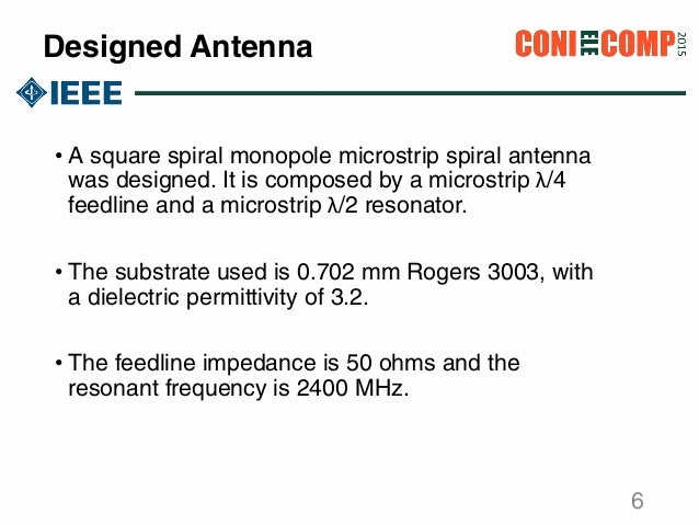research proposal antenna design