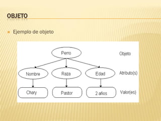 OBJETO
 Ejemplo de objeto
 