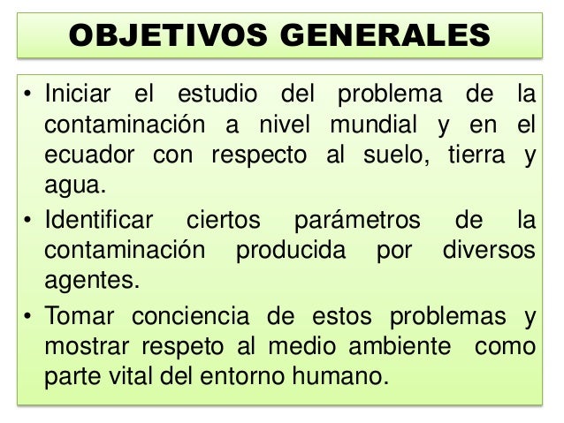 contaminación del agua mayra espinosa