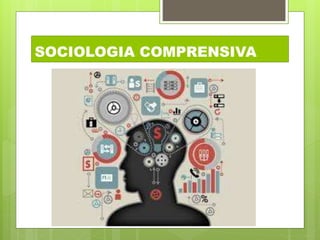 SOCIOLOGIA COMPRENSIVA
 