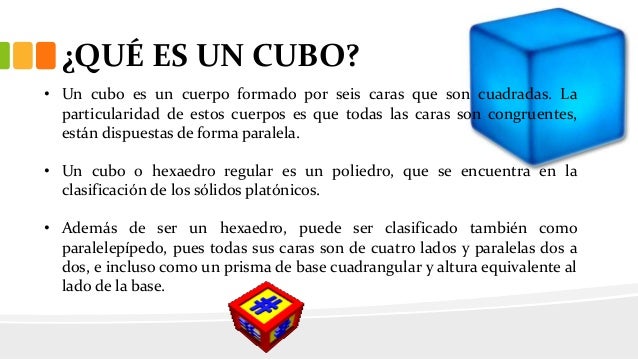 q es un cubo q es un cubo
