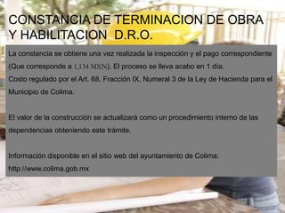QUE ES UN DRO (Director Responsable de Obra) Y SUS ACTIVIDADES. | PPTX