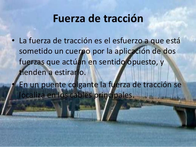 ¿Cómo intervienen las fuerzas en la construcción de un puente colgante?