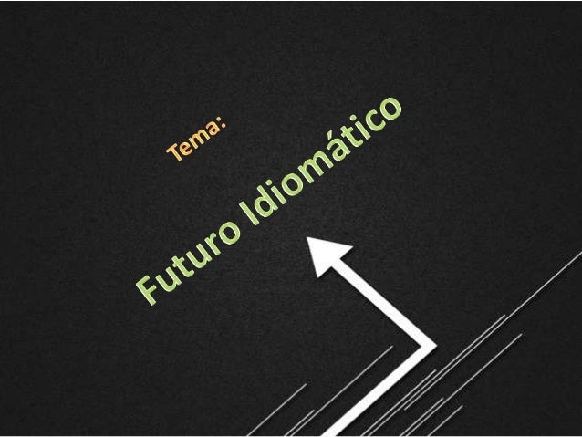 Resultado de imagen para futuro idiomatico
