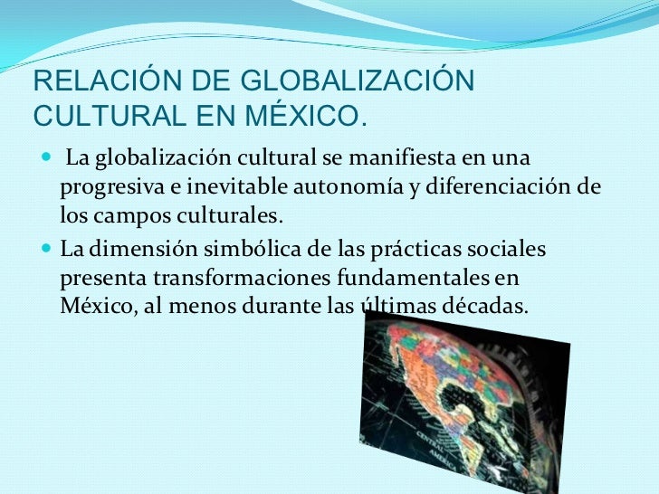 globalizacion cultural