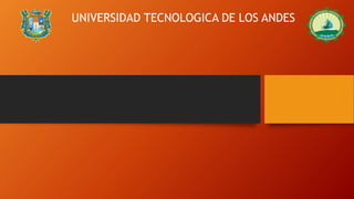 UNIVERSIDAD TECNOLOGICA DE LOS ANDES
 