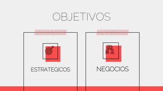 OBJETIVOS
ESTRATEGICOS NEGOCIOS
 