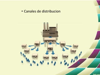 • Canales de distribucion
 