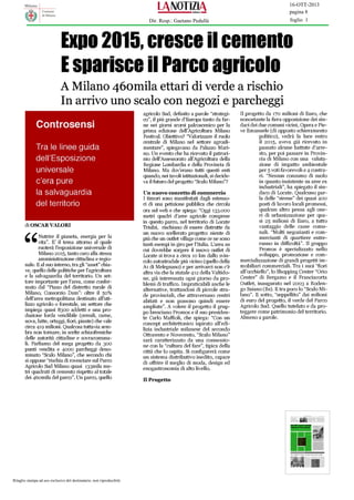 Dir. Resp.: Gaetano Pedullà

Ritaglio stampa ad uso esclusivo del destinatario, non riproducibile

16-OTT-2013
pagina 8
foglio 1

 