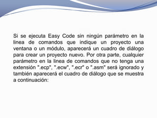 Entorno Easy Code | PDF