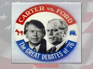 Bibliothèque de Sciences Po Grenoble
 du 22 octobre au 12 novembre 2012
 