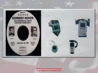 Bibliothèque de Sciences Po Grenoble
 du 22 octobre au 12 novembre 2012
 