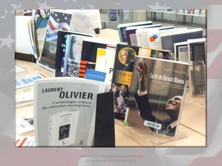 Bibliothèque de Sciences Po Grenoble du
    22 octobre au 12 novembre 2012
 