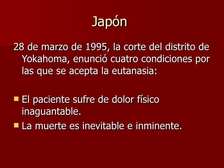 Aspecto etico legal de la eutanacia