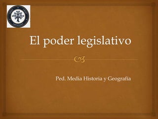 Ped. Media Historia y Geografía

 