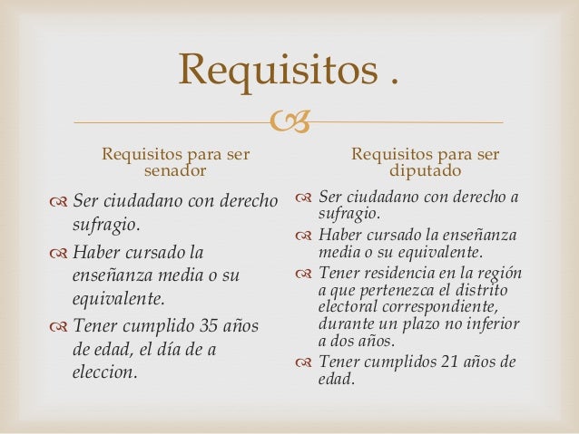 Poder Legislativo Chile