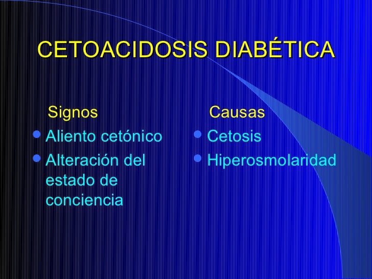 complicaciones agudas de la diabetes complicaciones agudas de la diabetes