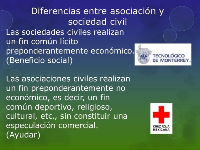 Ejemplos De Sociedades Civiles En Mexico - abstractor