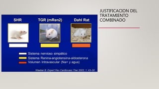 JUSTIFICACION DEL
TRATAMIENTO
COMBINADO
 
