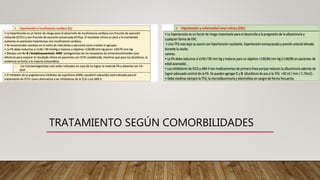 TRATAMIENTO SEGÚN COMORBILIDADES
 