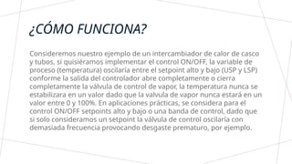 Principios del control on off con explicacion | PPTX
