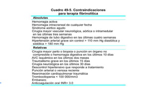 Tratamiento de infarto agudo al miocardio!