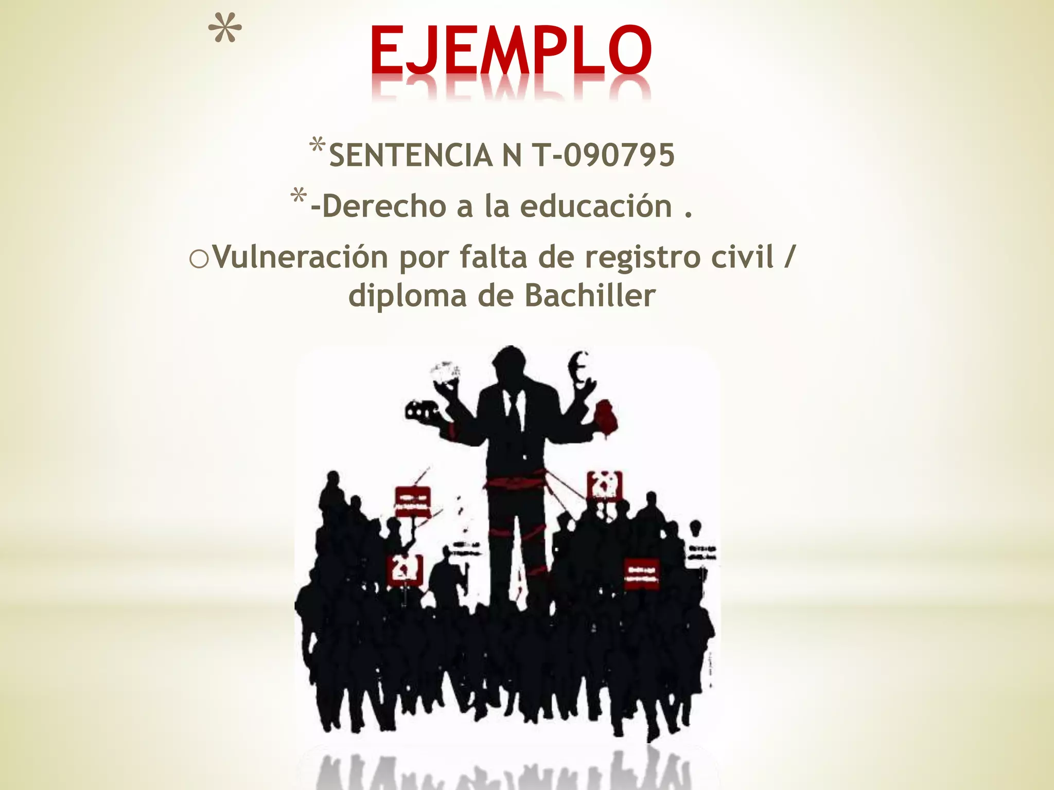 EL ERROR COMUN CREA / HACE DERECHO | PPTX