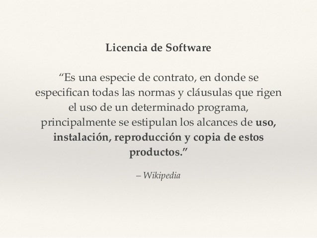 Licencias Libres y Propiedad Intelectual para el